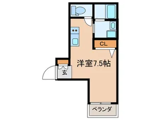 ベイコート【3階】の間取り