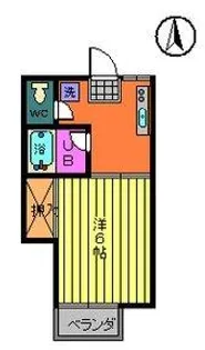 ハイツマキ【3階】の間取り