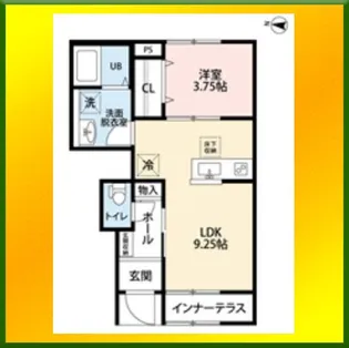 リーブルファイン小平仲町【1階】の間取り