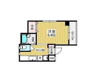 ニューハウス西日暮里【8階】の間取り