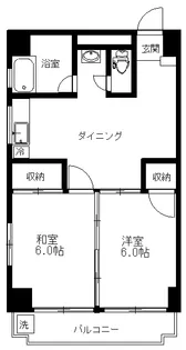 第一和光ビル【5階】の間取り