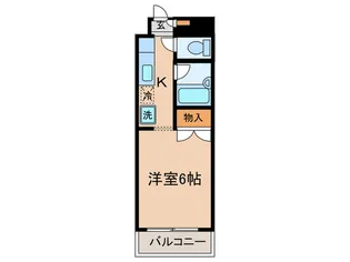 パ-クハイツ鈴木【1階】の間取り
