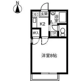 メゾンドフォーレ壱番館【1階】の間取り