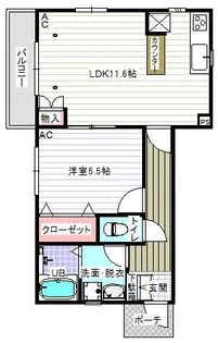 メゾン・サンコー【1階】の間取り