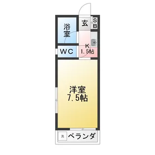 さくら館【2階】の間取り