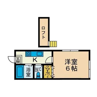 ファーストヒロIII【1階】の間取り