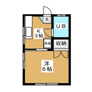 エクシト南光台【1階】の間取り