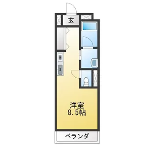 ドリーミー静【3階】の間取り