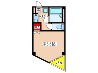 グランド-ネ木月【1階】の間取り