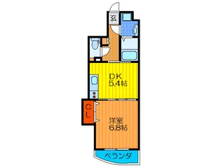 グレ-スTM【6階】の間取り