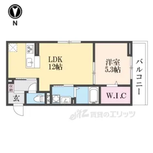 ボヌールメゾンkasuga2【2階】の間取り