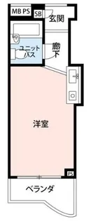 ジョイフル中野坂上【4階】の間取り