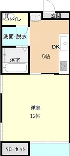 ハイツエミュ【1階】の間取り