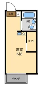 リバーヒルズ【1階】の間取り