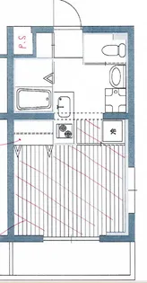 第二FMクレセントマンション【2階】の間取り