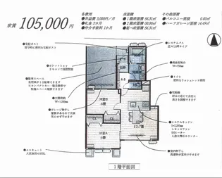 プレミアムテラスハウス大窪I【1階】の間取り