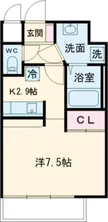 クレシタ大国【2階】の間取り