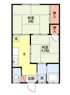 メゾン清和【2階】の間取り