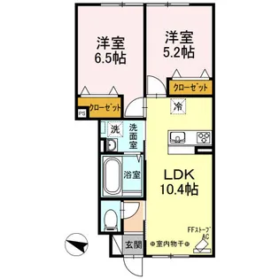 エパティーク【1階】の間取り