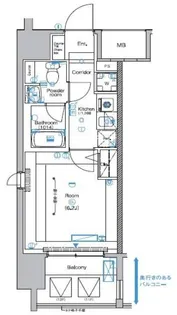 シーフォレシティ芝浦【8階】の間取り
