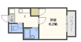 ノールハイツ【8階】の間取り