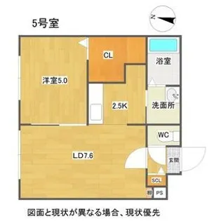 Estate N21(エステート北21)【3階】の間取り