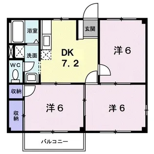 シーサイド95【2階】の間取り