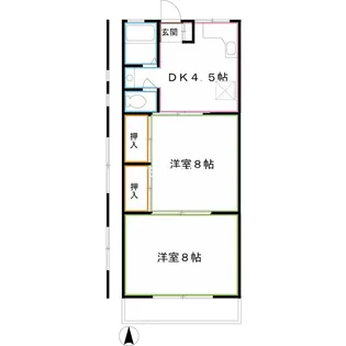 さくらハイツ【3階】の間取り