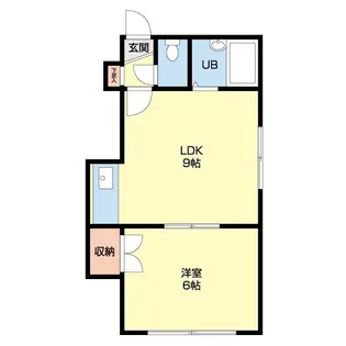 ブルーベル北17【3階】の間取り