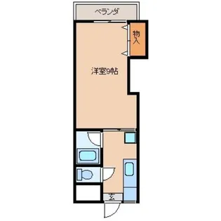 USA壱番館【4階】の間取り