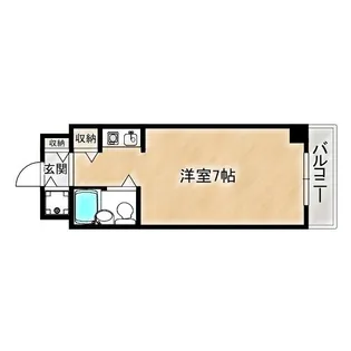 朝日プラザ都島本通パサージュ【5階】の間取り