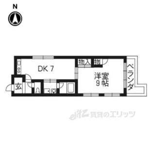 ヒゴエグゼクティブビル【1階】の間取り
