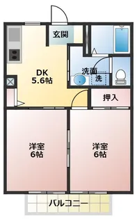 ボナールメゾン【2階】の間取り