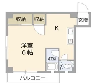 末広マンション【3階】の間取り
