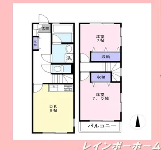 プレジール・オオクマIIの間取り