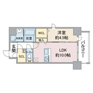 Reveler Osu【5階】の間取り