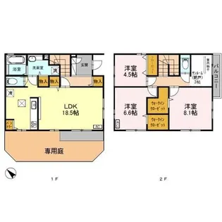エスベランサ Eの間取り