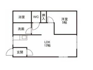 粋昌ハウス【3階】の間取り