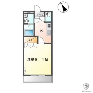 サンクチュアリ【2階】の間取り