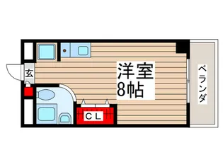 パ-クサイドベル【2階】の間取り
