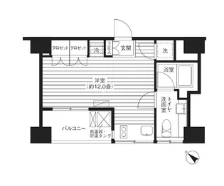 TiーHIGASHIAZABU【10階】の間取り