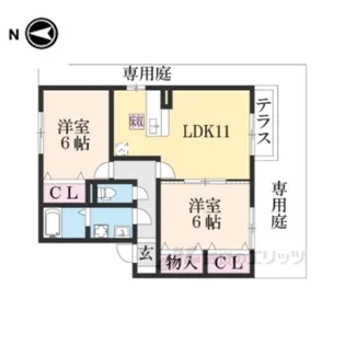 グリーンパルク【2階】の間取り