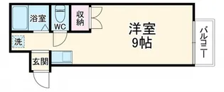 フォンティーヌ藤が丘【2階】の間取り