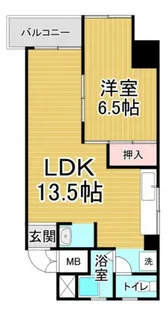 第1吉岡ビル【3階】の間取り