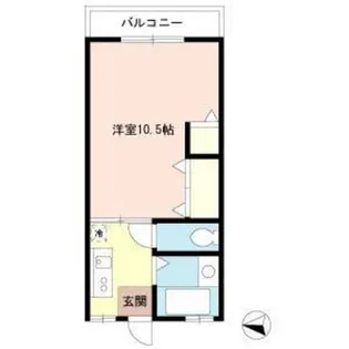 長島ワラビコーポ【1階】の間取り