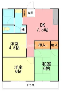 メゾン荻窪【1階】の間取り