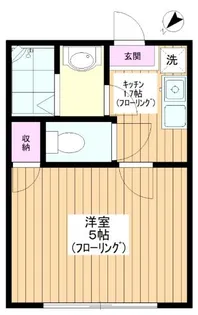 ライブリー平和台【1階】の間取り