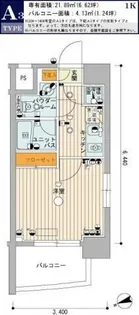 スカイコート池袋西壱番館【4階】の間取り
