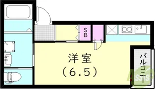 グランメール梅ケ香町ANNEX【3階】の間取り