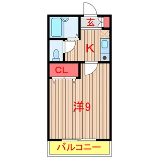 エクセルシオール芝山【2階】の間取り